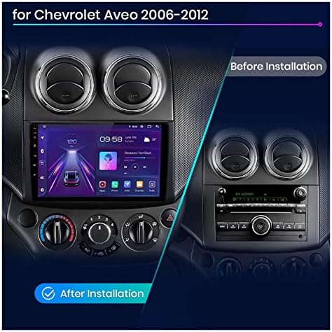 8G + 256G Съвместим за Aveo 2006-2012 Android Радиото в автомобила Автомобилни видео плейъри CarPlay Android