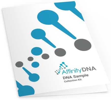 Комплект за тестване на ДНК бащинство AffinityDNA - Генетичен намажете с точност до 99,99% | комплект за домашно тестване