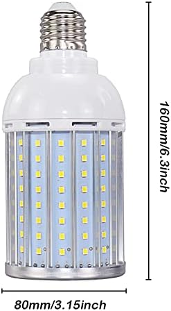 MaoTopCom 30 W E27 led Царевица Крушка (2 опаковки)- 144 светодиода 2835 SMD 2700 Лумена COB Light Лампа Ултра Ярки Топло Бяла