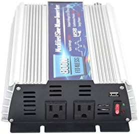 Инвертор мощност 800 W с две изходни контакти и да влезе USB5V 2000mA DC12V или 24, изход AC110V 60 Hz (12)