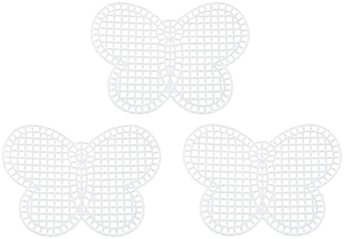 JCBIZ 10шт на Пластмасови Мрежи Платно Пеперуда Пластмасови Листове за Кръстат Бод, Проект Вязаной Мрежа