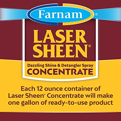 Farnam Laser Sheen Концентрат за Ослепителна блясък и разнищване на косата 12 Грама