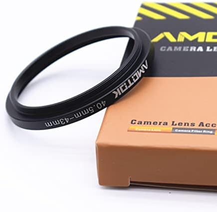 Адаптер за обектив на камерата от 40.5 mm до 43 mm, преходни пръстен за филтър с увеличивающим пръстен от 40.5 mm до 43 mm съвместим
