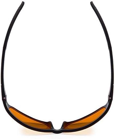 Eyekepper Сини Блокер Кехлибар, Бифокални очила за спане-Нощни Бифокални ридеры-Специални очила с orange тонировкой (черни)