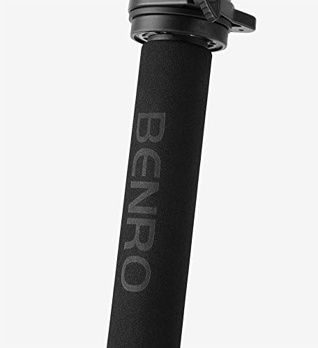 Алуминиев монопод Benro серия 3 с откидывающимся ключалка с 3-Футовым шарнирно основа (A38FD)