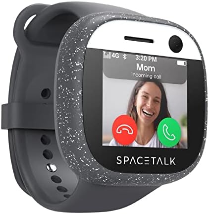 SPACETALK Детски Смарт телефон часовник и Детски GPS тракер с поставка за зареждане, комплект, Приключенията,