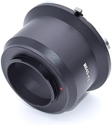 Съвместим с обективи с монтиране M645 (M645) за фотоапарат с прикрепен FX X за фотоапарати X100, X10, X-S1, X-Pro1, X-E1, XF1, X20, X100S, M645 за адаптер FX обектив за камерата
