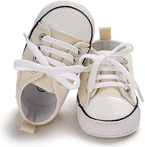 Обувки за малки Момичета и Момчета С леко плъзгане Подметка, Първите Количка За Новородени, Високи Парусиновые Дънкови