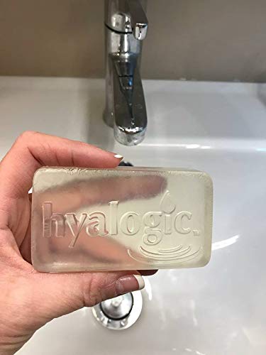 Овлажняващ крем за Прочистване на сапун с Хиалуронова киселина от Hyalogic | 4 унции | Шоколад за измиване на лице