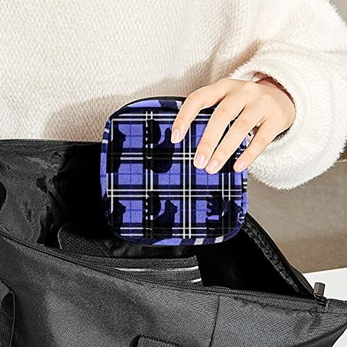 Чанта За Съхранение на Хигиенни Кърпички с Хубав Модел Мечка, Bag-Държач за Менструалния Цикъл, Преносима Чанта с Цип