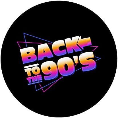 Обратно в 90-те Деветдесетте Вечерна Рокля Ретро PopSockets С възможност за смяна на PopGrip