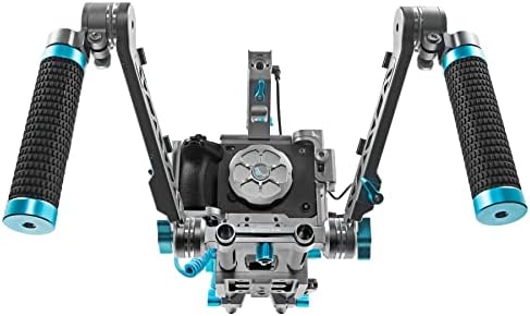 KONDOR BLUE FX3 / FX30 Ultimate Rig е Съвместим със Sony | Лек аэрокосмический алуминий | Няколко точки за закрепване | Модулна