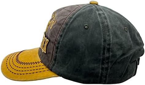 Ню Йорк Памучен бейзболна шапка, Класическа Выстиранная Шапка за Татко, Оръфан Ретро Регулируеми Шапки възстановяване на предишното