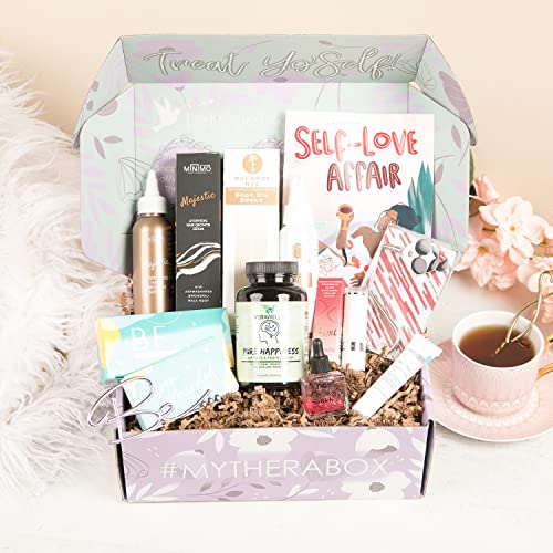 Therabox Self Love Box - подарете си 8 подаръци за жени грижи за себе си, които ще им щастие, увереност в себе си и се влюбят