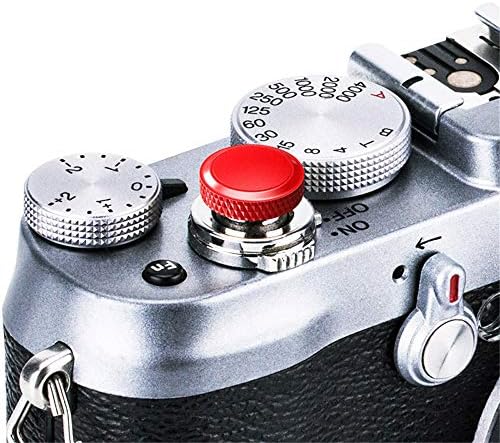 JJC Мека Капачка при пускане на бутона на затвора на камерата за Fuji Fujifilm X-T30 II X-T30II X-T20 X-T10 X-E4 X-T4 X-T3 X-T2
