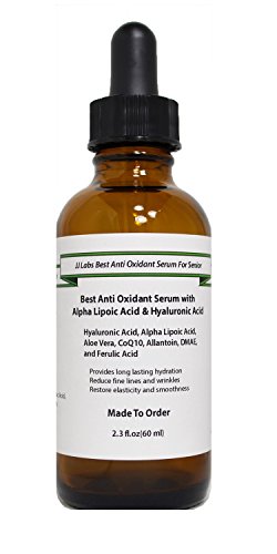 Senior най-Добрата Антиоксидант серум с ALA и хиалуронова киселина за активни възрастни хора (1,2 грама, опаковка-помпа)