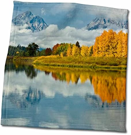 3. Есента облачен ден, Старица, Национален парк Гранд-Титон, Уайоминг, САЩ - Кърпи (twl-279833-3)