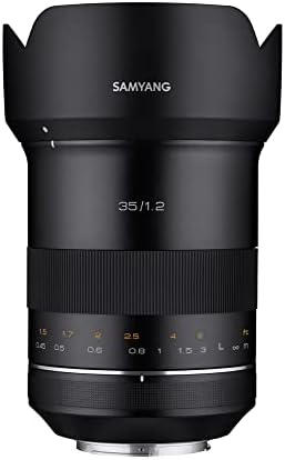 Обектив Samyang XP 35mm f/1.2 с ръчно фокусиране, за да Canon EF