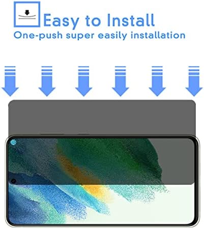 AISELAN за Samsung Galaxy S21 FE 5G Защитно фолио за екран за поверителност, [2 т.] Защита от шпионски и драскотини твърдост 9H, Лесна за инсталиране на Защитен слой от закалено стък?