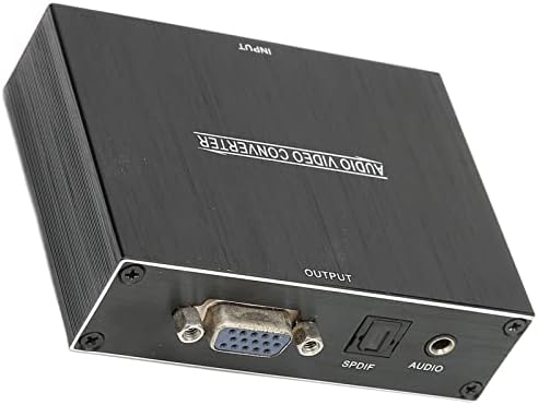 Аудиоэкстрактор с мултимедиен интерфейс Jiawu HD, Сплитер за Аудиоэкстрактора с мултимедиен интерфейс с HD Устойчив на Износване за преносими КОМПЮТРИ (# 3)