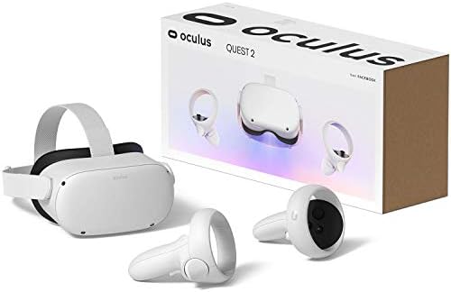 Oculus Quest 2 — Видео с капацитет 256 GB — Бял подобрена слушалки виртуална реалност Всичко в едно — 3D-Кино