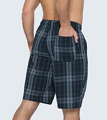 Мъжки Пижамные Шорти LAPASA от 2 опаковки, Пижамные панталони Sleep Фоайе с завязками и джобове M92 от памук / M93