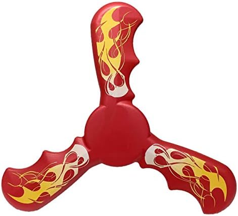 ArcFire Red Boomerang - Чудесен бумеранг за начинаещи за деца или възрастни. Мек и Безопасен.