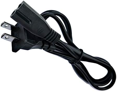 Ярък 2-Пинов конектор мрежов кабел ac адаптер, съвместим с Philips Magnavox 40MF401B/F7 BDP7200/37 996510010191
