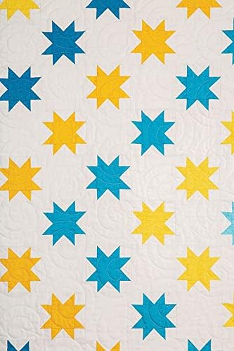 Комплект за стеганого одеяла със свързващи нишки (52 x 60), Blushing Stars Sunshine