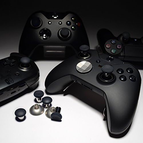 Аналогови Джойстици eXtremeRate 8 в 1 от черен метал с магнитни облицовки за Xbox One, Xbox One Elite, Xbox One S, Xbox Series