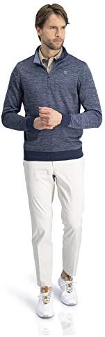 Мъжки Пуловери-пуловери със суха засаждане - Руното яке за голф с цип на четвърт инч - Индивидуален приятелка