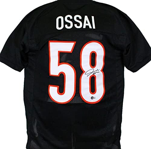 Черна риза Професионален стил с Автограф на Джозеф Оссаи - Бекет С Голограммой