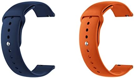 Быстросъемный каишка за часовник ONE ECHELON, съвместим с Huawei Watch GT 3 Pro, Титанов 46 мм силикон каишка за часовник