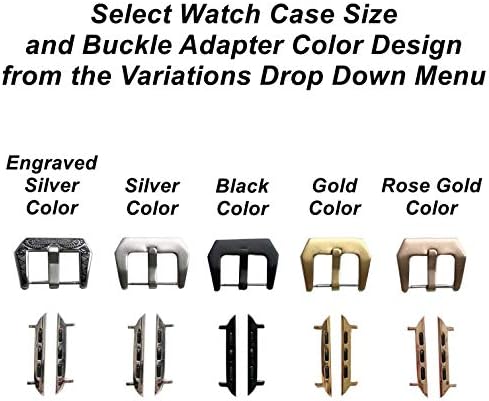 Набор ленти Taurus Зодиака е Съвместим с Apple Watch 38 мм 40 мм 42 мм 44 мм iWatch 1 2 3 4 серии, кафява кожена каишка с релефни