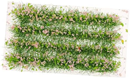 Yardwe 1 Кутия Изкуствена Трева Зелен Декор Artificiales para Статуи на Открито Самозалепващи Храсти за Статични