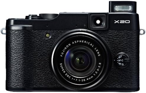 Цифров фотоапарат Fujifilm X20 на 12 Mp с 2,8-инчов LCD дисплей (черен)
