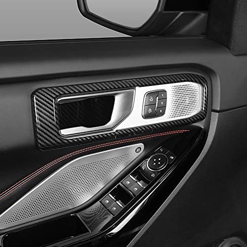 Автофото за Ford Explorer 2020-2022 LHD карбон Черен Комплект За Интериора, Апликации на Капака, 25 бр., Автомобилни