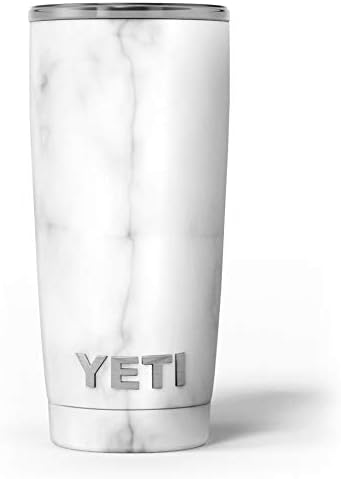 Дизайн Skinz Slate Мраморна повърхност V51 - Набор от винил оберток със стикер на кожата, Съвместим с бокалами Yeti Rambler