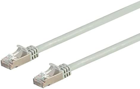 Мрежов кабел Monoprice 131330 Cat7 Ethernet - 5 метра - Сив | 26AWG, Екраниран, (S / FTP) - Серия Entegrade