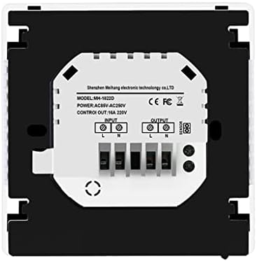 GENIGW LCD Сензорен Термостат Програмирана Електрическа Система за Подгряване на пода Терморегулятор Регулатор