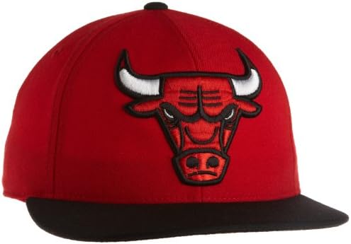 Приталенная шапка NBA Chicago Bulls С Плоски полета - Tr02M