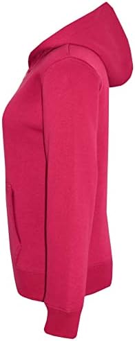 Детски Обикновен спортен костюм A2Z 4, Контрастная Руното hoody с джоггерами за бягане, Розово-сив цвят T. S 5-6.