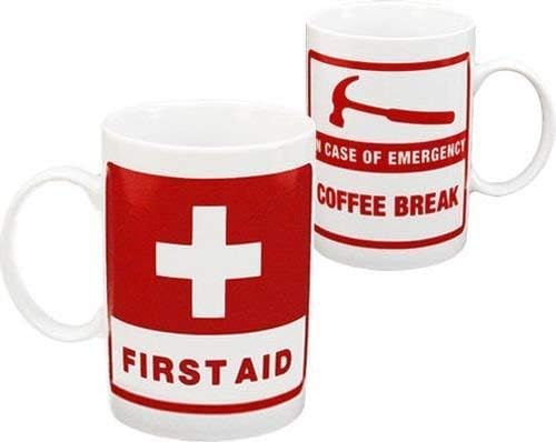 Керамични Кафеена Чаша за Първа Помощ Wild Eye Designs - Чаша за Чай
