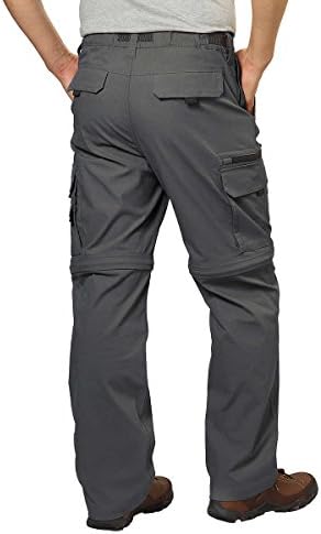 BC Clothing Мъжки Трансформируемые Леки Удобни Стрейчевые Панталони-карго или Шорти