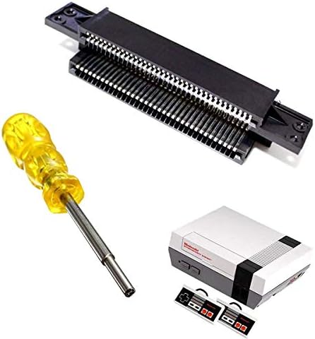 Преносимото 72-пинов конектор EEEKit за NES, аудио касета NES и Отвертка 3,8 мм за откриването на 8-битова система за Nintendo