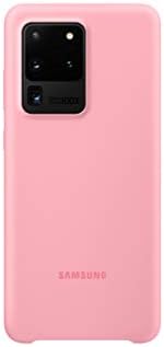 Калъф SAMSUNG Galaxy S20 Ultra, Силиконова делото розово (версия за САЩ, с гаранция) (EF-PG988TPEGUS)