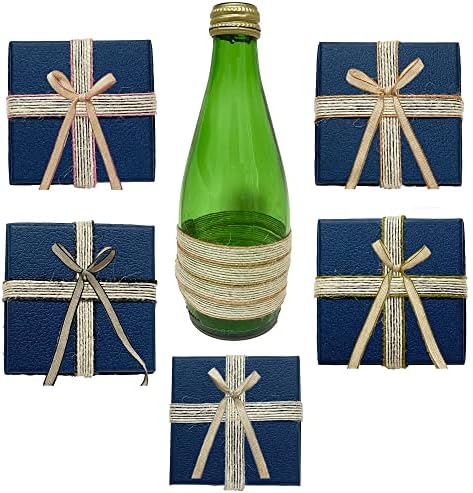 Memujpsun 5 Ролки И 25 Ярда Естествени Джутовых ленти от Зебло за Шиене, Подарък опаковки, занаяти собствените си