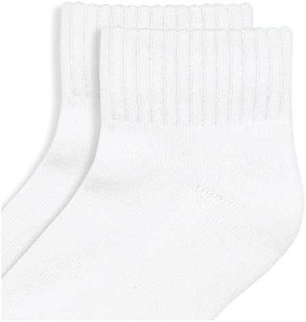 Спортни чорапи Джефрис Чорапи Big Boys с бесшовным пръсти на четвърт инч (опаковка от 6 броя)