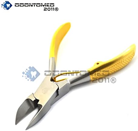 OdontoMed2011 Професионална машина за рязане на ноктите на пръстите на краката, нож със златна дръжка, инструменти