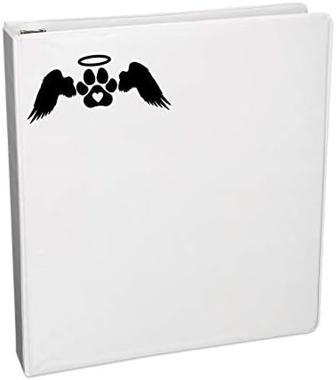 Изгодни Максимални Етикети Angel Пет Halo Стикер За Лаптоп, Кола Лаптоп 5.5 (черен)